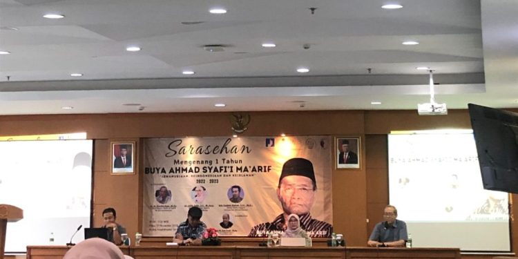 Kenang Satu Tahun Wafatnya Buya Syafii, Pascasarjana UMY Gelar Sarasehan