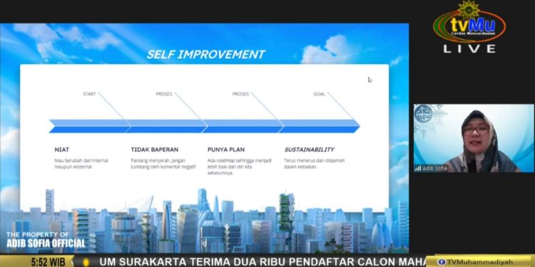 GSM Pada Awal Bulan Syawal, Adib Sofia: Monitoring dan Evaluasi Diri